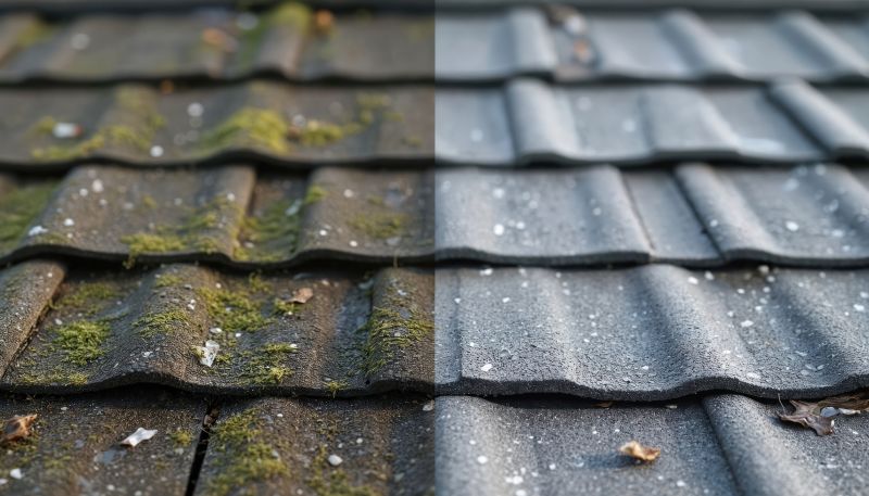 Asphalt Shingles Cleaning detail