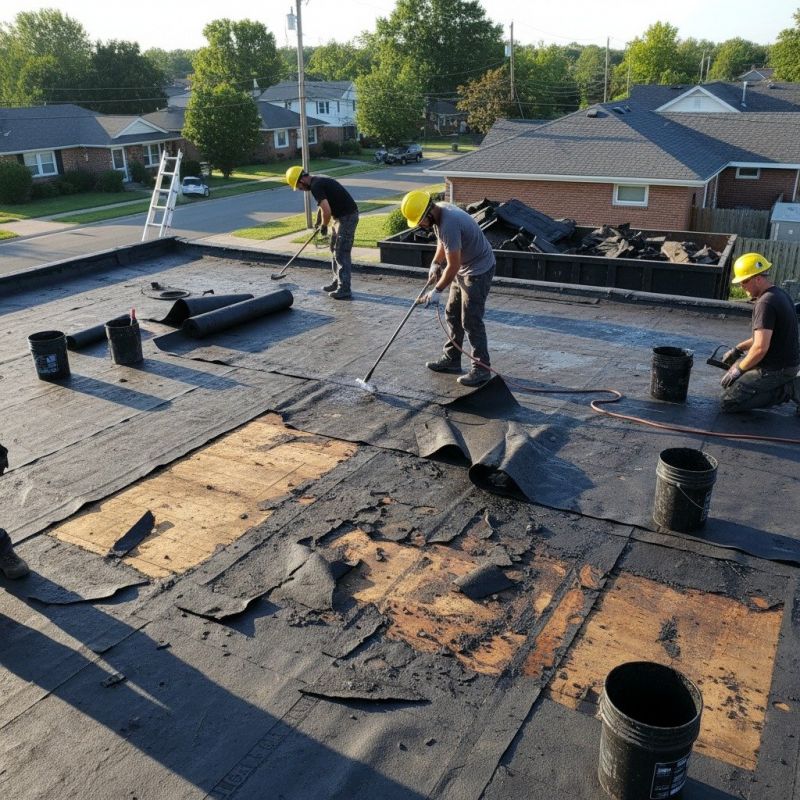 Roof Fungus Removal detail