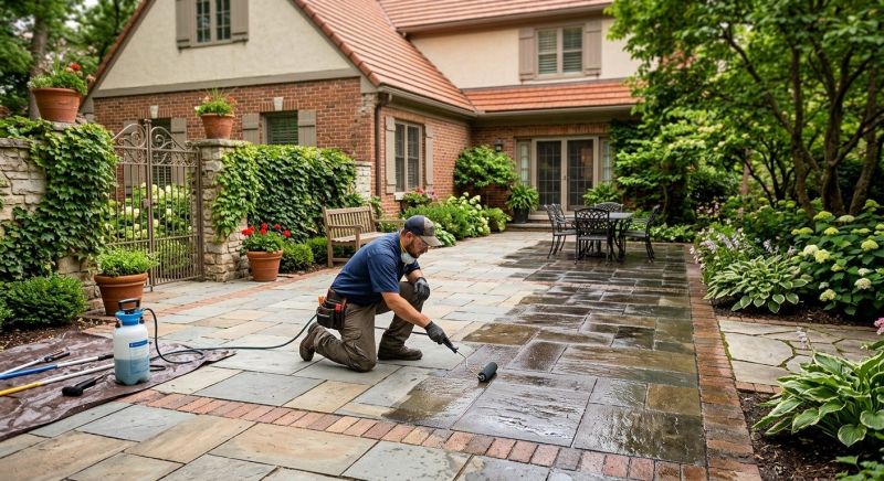 Paver Driveway Sealing in Redmond, WA