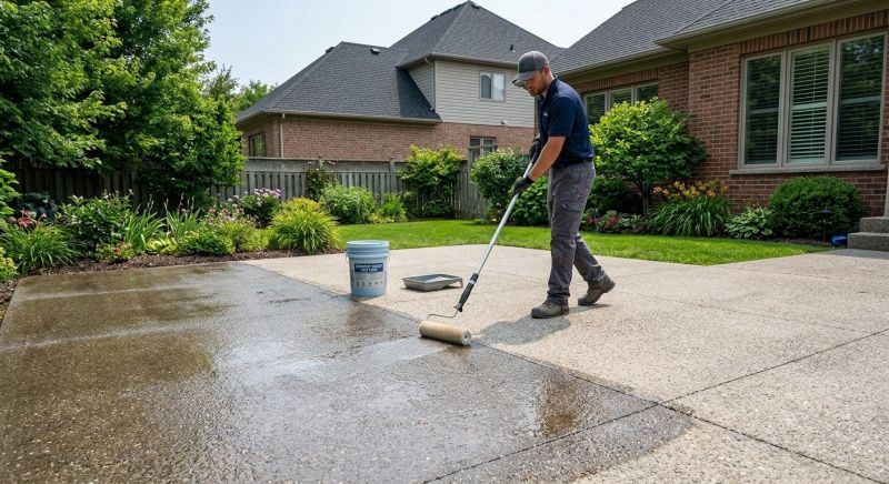 Sidewalk Concrete Sealing in Bellevue, WA